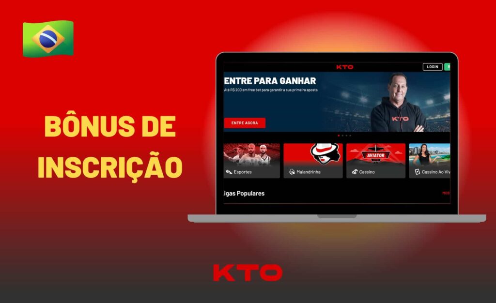 revisão de bônus de inscrição KTO Brasil