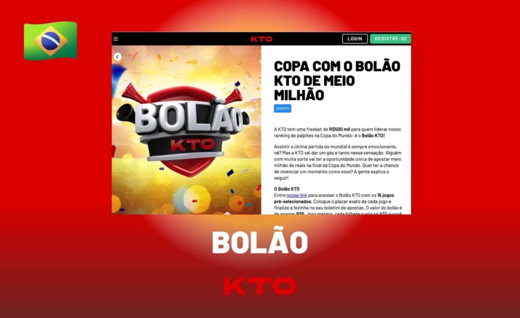 revisão de bônus Bolão KTO Brasil