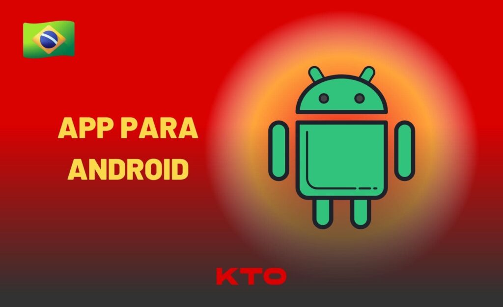 apostas e casino na aplicação Android KTO Brasil