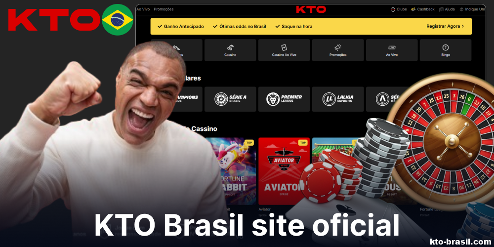 O site de cassino e apostas KTO está disponível para jogadores brasileiros